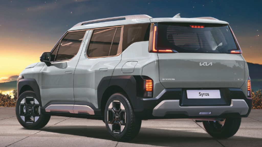 Kia Syros HTK (EX) rear 3 quarter